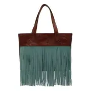 Ariat Ladies Claire Western Fringe Concealed Carry Brown Tote Bag A770010308
