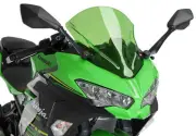 Z-Racing Windscreen - Green Puig 9976V For 18-21 Kawasaki Ninja 400