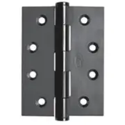 Austyle 100 x 75 x 2.5mm Matt Black Stainless Steel Removable Pin Hinge