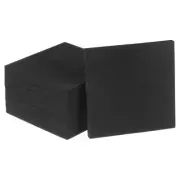 8pcs Rubber Padding Sheets 1/2" Thick x 6" Long Square Neoprene Foam Sheet