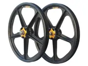 Skyway Tuff Graphite Rivet BMX Wheelset