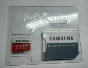 Samsung EVO Plus flash memory card - 128 GB - microSDXC -SD adapter for micro SD