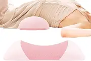 Waist Pillow - Lumbar Sleeping Pillow,Sponge Orthopedic Cooling Contoured Posture-Correcting Support for Wheelchair Floor Sitting