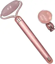 Healeved 1 Set Jade Face Ergonomic Thin Face Roller Beauty Tool for Gold Promotes Skin Firming Portable Practical for Anytime Use
