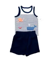 NWT CARTER,S CHILD OF MINE BOYS SEALIFE SHORT OUTFIT SIZE 18 MTHS