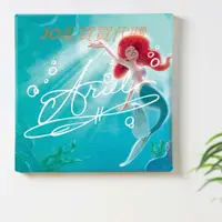在飛比找蝦皮購物優惠-(迪士尼官方)ArtDeli小美人魚室內藝術海報壁掛藝術繪畫