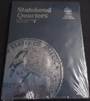 "WHITMAN" STATEHOOD QUARTERS 2002-2005 #2 FOLDER NEW WITH FREE SHIPPING!!!!