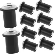 PENIKOKO 10pcs Windshield Installation Bolts Kit Aluminum Alloy Screws for Motorcycle Wind Screen Easy to Install Fasteners for Various Vehicle Models