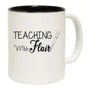 Teaching With Flair Teacher School Mug Cup