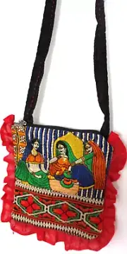 handmade New Fashion women embroidered patchwork crossbody small Bag