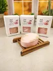Pink Sugar goat milk loofah soap[ ]