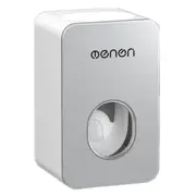 2Pcs Automatic Toothpaste Dispenser Wall Mounted Stand Home Dust-proof Toothpaste Lazy Dispenser Bathroom Accessories Set