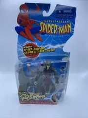 Marvel Comics The Spectacular Spiderman Spider Charged Green Goblin-MOC-RARE