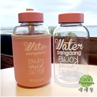 在飛比找蝦皮購物優惠-果乾水 寬口徑玻璃瓶 600ml 1000ml 水瓶 水壺