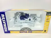 Komatsu D475A-5EO Dozer with Ripper - White First Gear 1:50 Scale #59-3238 New