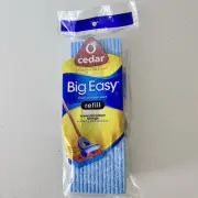 O Cedar Big Easy Flat Sponge Mop Refill New