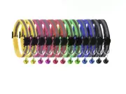 Reflective Adjustable Cat Collar with Bell