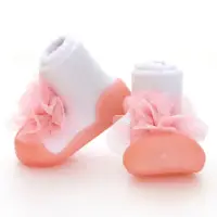 在飛比找momo購物網優惠-【Attipas】韓國Attipas學步鞋-胸花粉紅
