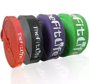 TheFitLife Resistance Pull Up Bands - Pull-Up Assist Exercise Bands, Long Workou
