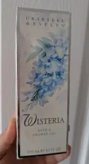 CRABTREE & EVELYN - WISTERIA - BATH AND SHOWER GEL 250ml