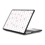 MacBook Pro 14-inch (M1 - M4) Impact Case Pin Point Hearts Pink