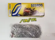Sunstar - SS525RDG-120 - 525RDG DualGuard Sealed Motorcycle Chain, 120 Links