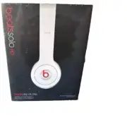 BEATS by DR. DRE ORIGINAL Solo HD Wired On-Ear Headphones NEW, SEALED, WHITE