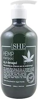 om SHE Aromatherapy Organic Hemp Seed Oil Shampoo - Dry & Damaged