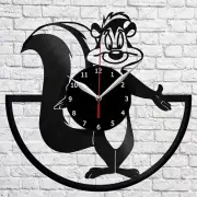 Pepe le Pew Vinyl Record Wall Clock Home Fan Art Decor 12'' 30 cm 7205
