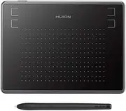 H430P Graphics Tablet D ing Tablet with 4096 Levels Pr ure Sensitivity 5080LPI Pen Resolution 233PPS t e Black One Size