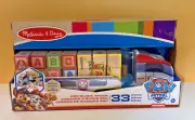 NEW SEALED Melissa & Doug PAW Patrol Wood Alphabet ABC Block Truck Nickelodeon