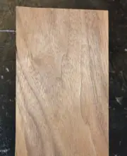 Walnut Raw Wood Veneer Sheet 4 x 83 inches 1/42nd thick 4673-87