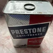 VINTAGE EVEREADY PRESTONE ANTI-FREEZE 1 US GALLON. UNOPEN / FULL