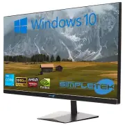 All IN One I3 27 " Windows 10 RAM 8 GB SSD 240 GB Computer Fixed Editing Gaming