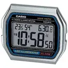 CASIO DQD-851J-8JF Clock electric wave alarm A158WA Motif from Japan NEW silver