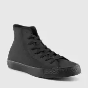 CONVERSE ALL STAR HI SLEEK UNISEX MEN SIZE 7.5 / WOMEN SHOES SIZE 9.5 BLACK NEW