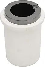 Gold Melting Crucible Set, 300ml High Purity Graphite Gold Melting Furnace Heat Resistant Induction Melting Furnace Crucible for Metallurgy, Casting, Machinery, Chemical