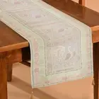 Table Runner Heat Resistant Dining Brocade Table Cloth Tapestry 16x60 Inch Decor