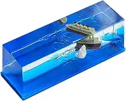 Cruise Ship Model Desktop Ornament Unsinkable Boat Decor Desk Decor for Office and Home