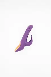 The Purple Pleasure Pioneer – Luxurious G-Spot Rabbit Vibrator with WaveMotion Thrusting Technology – Full-Body Pleasure Experience – Deep Purple Adult Sex Toy for Women