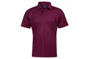 Winning Spirit Mens CoolDry Polo Shirt PS81 - Maroon