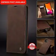 For Apple iPhone XR 11 12 13 14 15 16 Pro MaxFlip Leather Wallet Case Shockproof