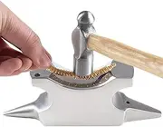 Horn Anvil Tools,Stainless Steel Blacksmithing Horn Anvil Workbench | Stainless Steel Jewelry Crafting Bench Tool for Hardening Wire Designs