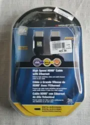 Monster High Speed HDMI Cable With Ethernet Factory Sealed 3 ft