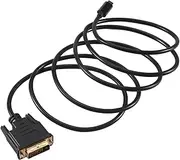 USB Type C to DVI Cable USB Type C to DVI 24+1 Adapter 4K 30Hz (6FT/1.8M) for 3 for 2017/2016 Pro