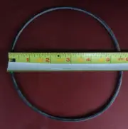 Round Rubber O Ring Belt 18" circumf VCR Projector Turntable Reel 5.5" Diameter