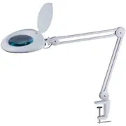 Protec 52 LED Light 10W 780lm illumination 5 Diopter 150mm Lens Magnifier with Clamp