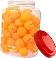DIY and Craft Supplies 60 Pcs Round Pong Balls Table Tennis Balls for Training Plastic Reusable and Versatile
