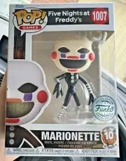 MARIONETTE FNAF FE 1007 Funko Pop Vinyl New in Mint Box + Protector