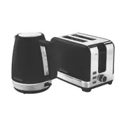 Sunbeam Chic Breakfast Pack Toaster & Kettle - Black